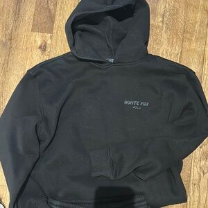 White Fox Boutique Black Hoodie brand new never worn fresh out of the box